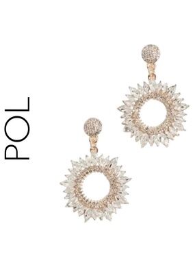 POL Great Gatsby Statement Earrings NEW